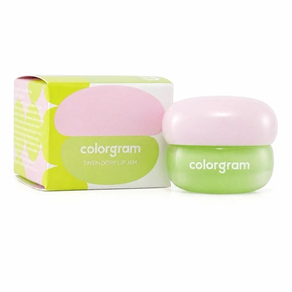 COLORGRAM Tintin Dory Lip Jam 01 Shine Muscat Jam Lip Balm Gloss‎ Plumping
